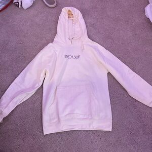 Taylor Swift Eras Tour Hoodie Cream Color